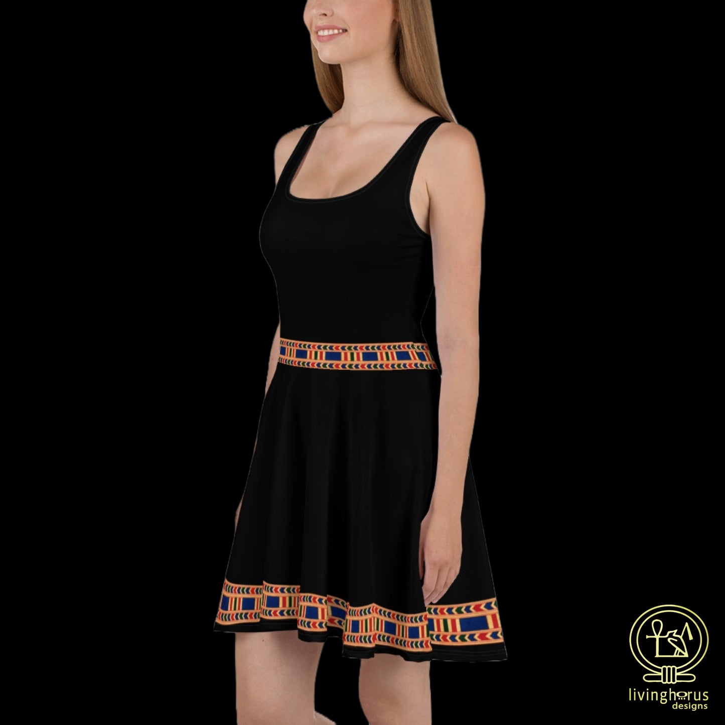 Skater Dress - Black