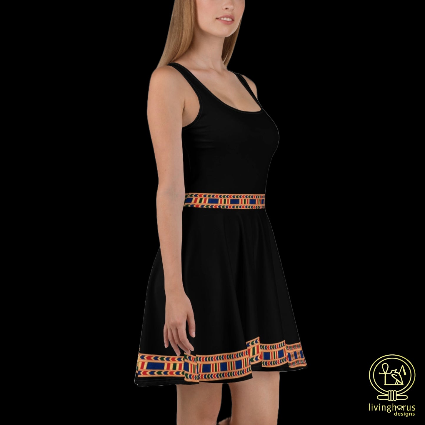 Skater Dress - Black