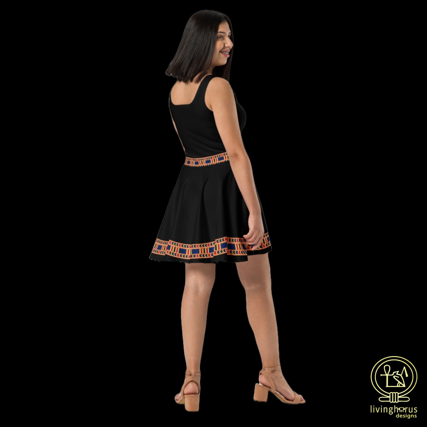 Skater Dress - Black