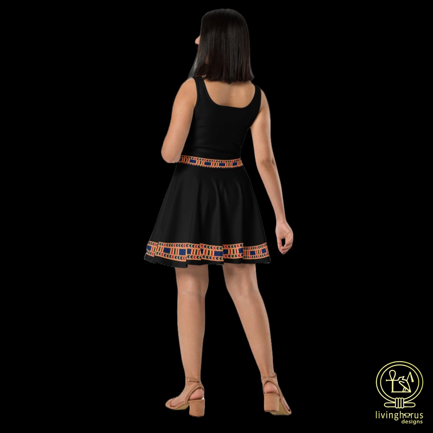 Skater Dress - Black