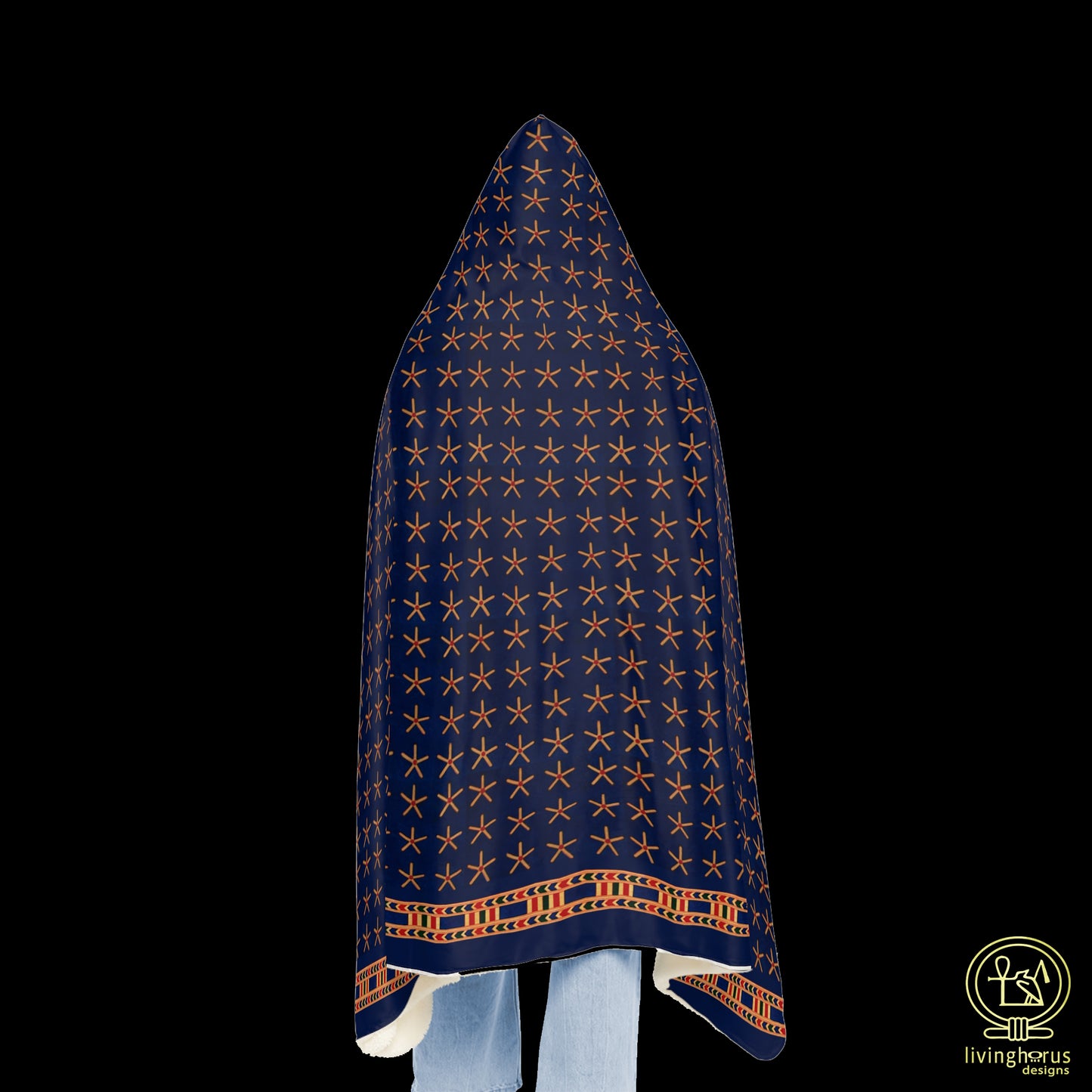 Queen Nefertari Sky Snuggle Blanket