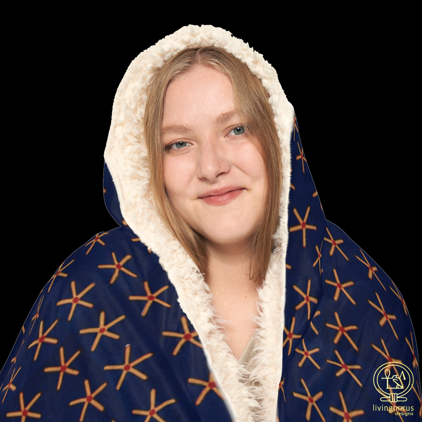 Queen Nefertari Sky Snuggle Blanket