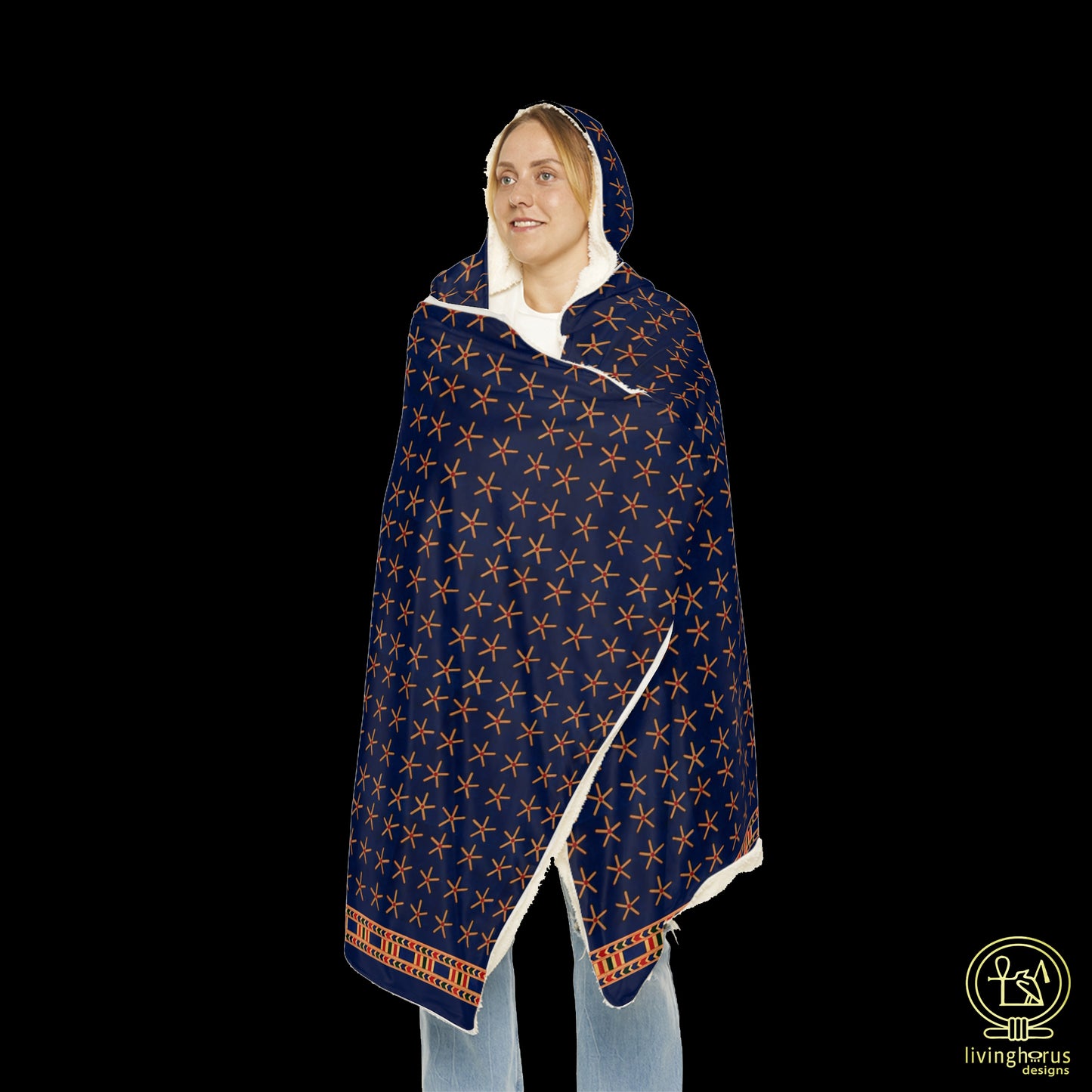 Queen Nefertari Sky Snuggle Blanket