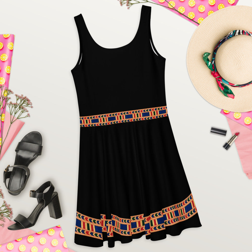 Skater Dress - Black