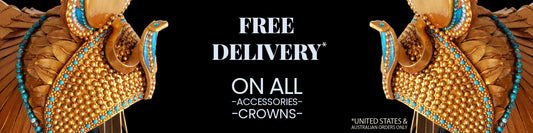 Free delivery on Crowns and Accessories to USA and Australia!