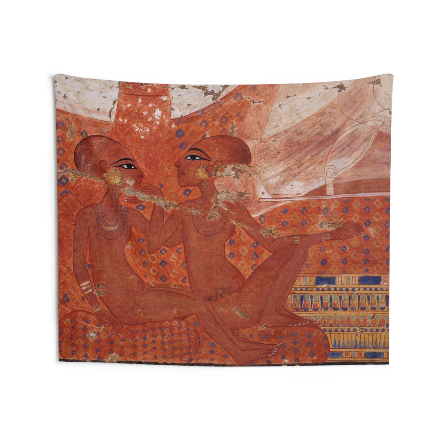 The Daughters of Akhenaten and Nefertiti Wall Tapestry