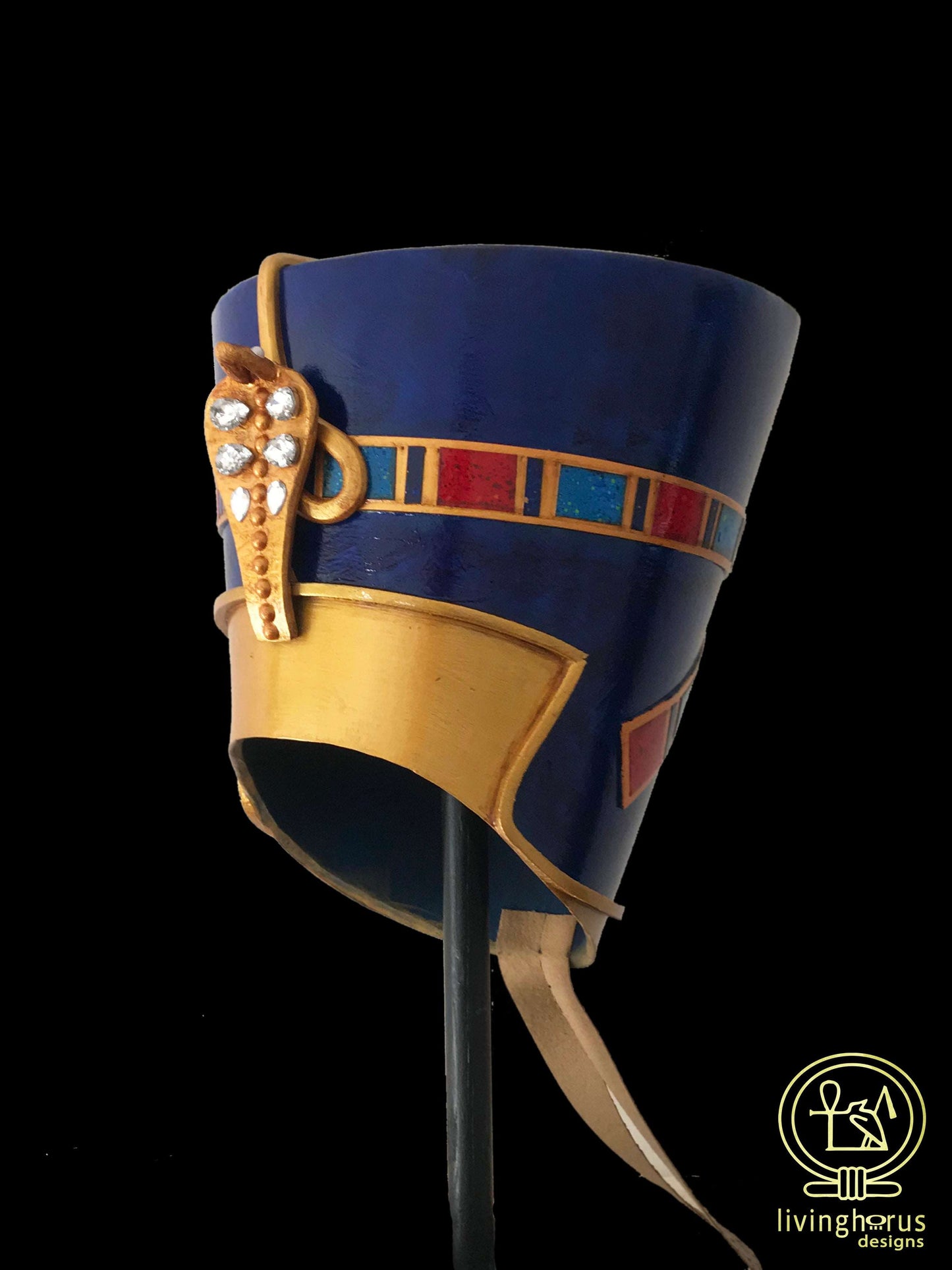Ancient Egyptian Queen Nefertiti Crown, Headdress