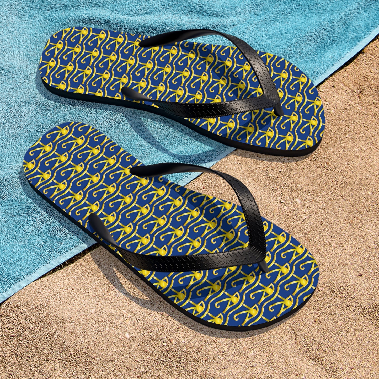 Eye of Horus Unisex Flip-Flops