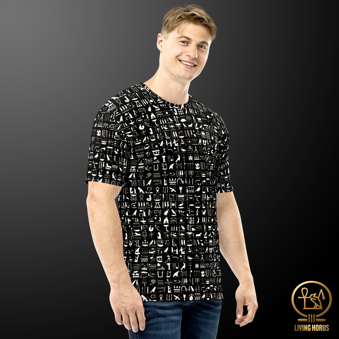 Black Hieroglyph T-Shirt