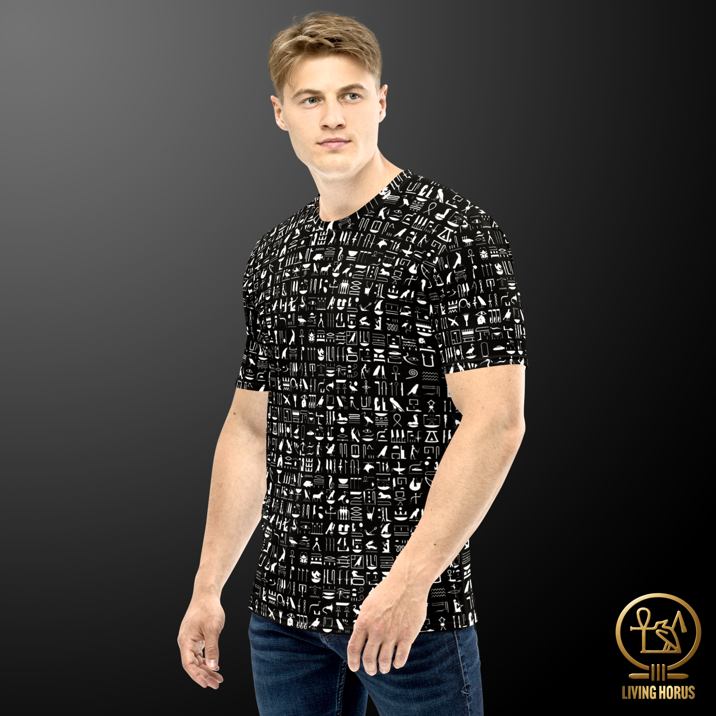 Black Hieroglyph T-Shirt