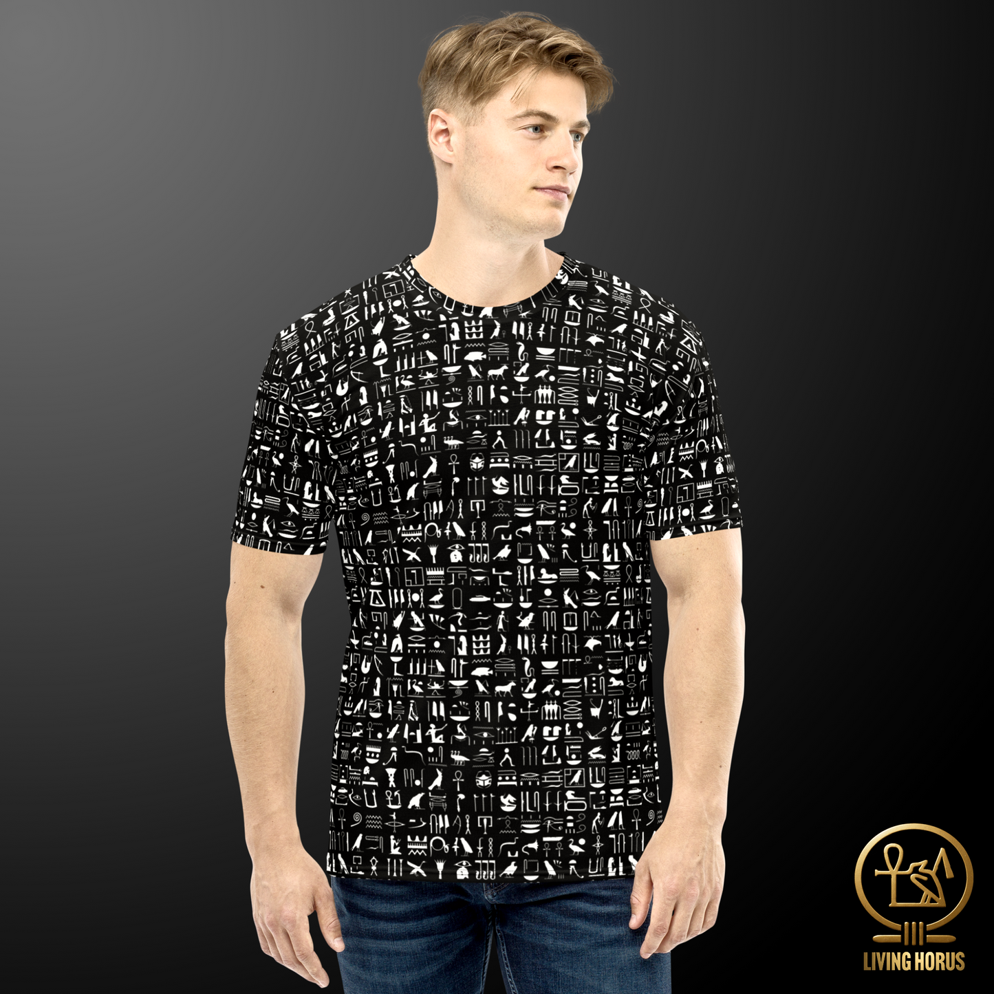 Black Hieroglyph T-Shirt