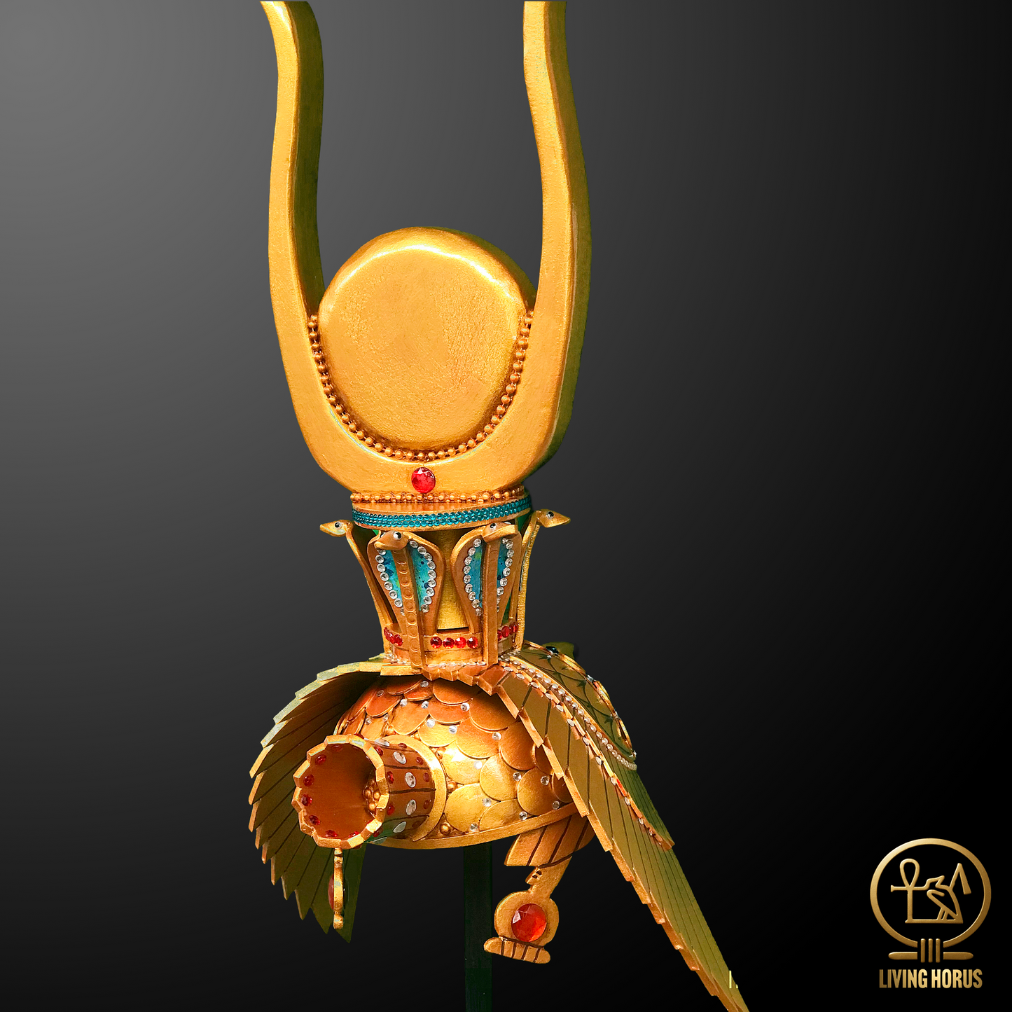 Crown of the Ancient Egyptian Goddess Hathor