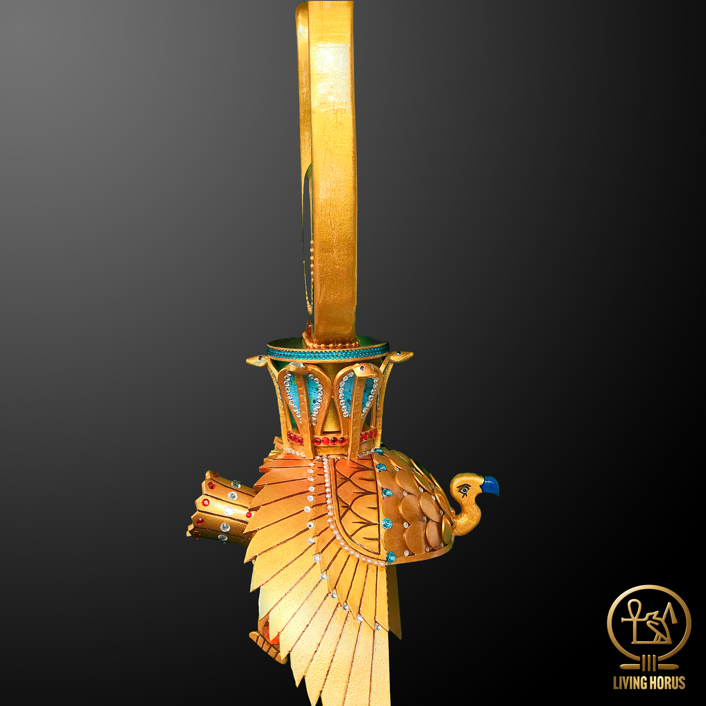 Crown of the Ancient Egyptian Goddess Hathor