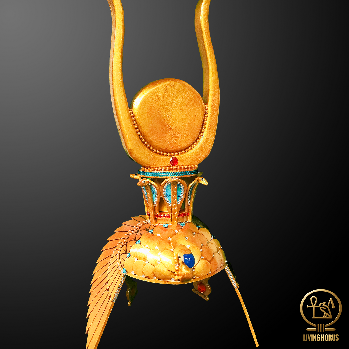 Crown of the Ancient Egyptian Goddess Hathor