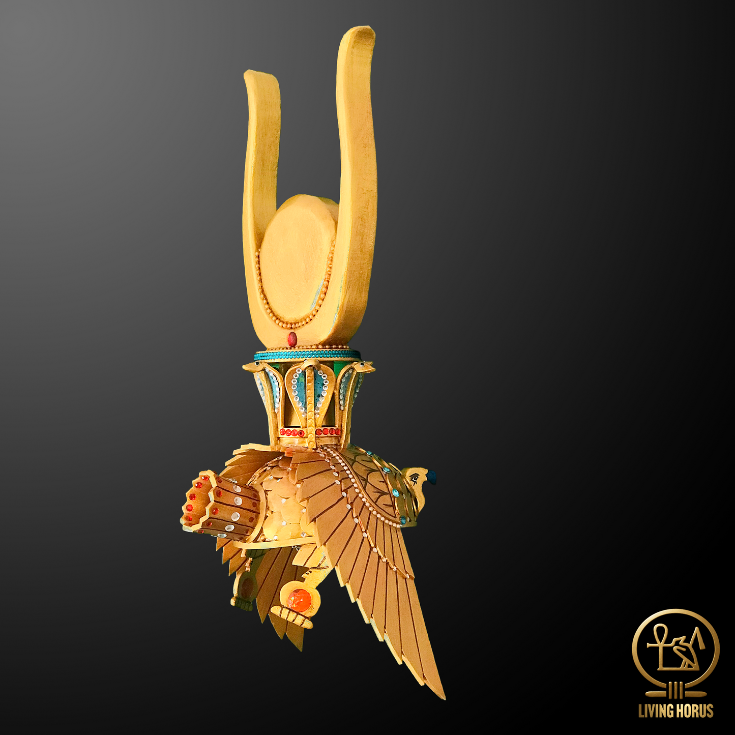 Crown of the Ancient Egyptian Goddess Hathor