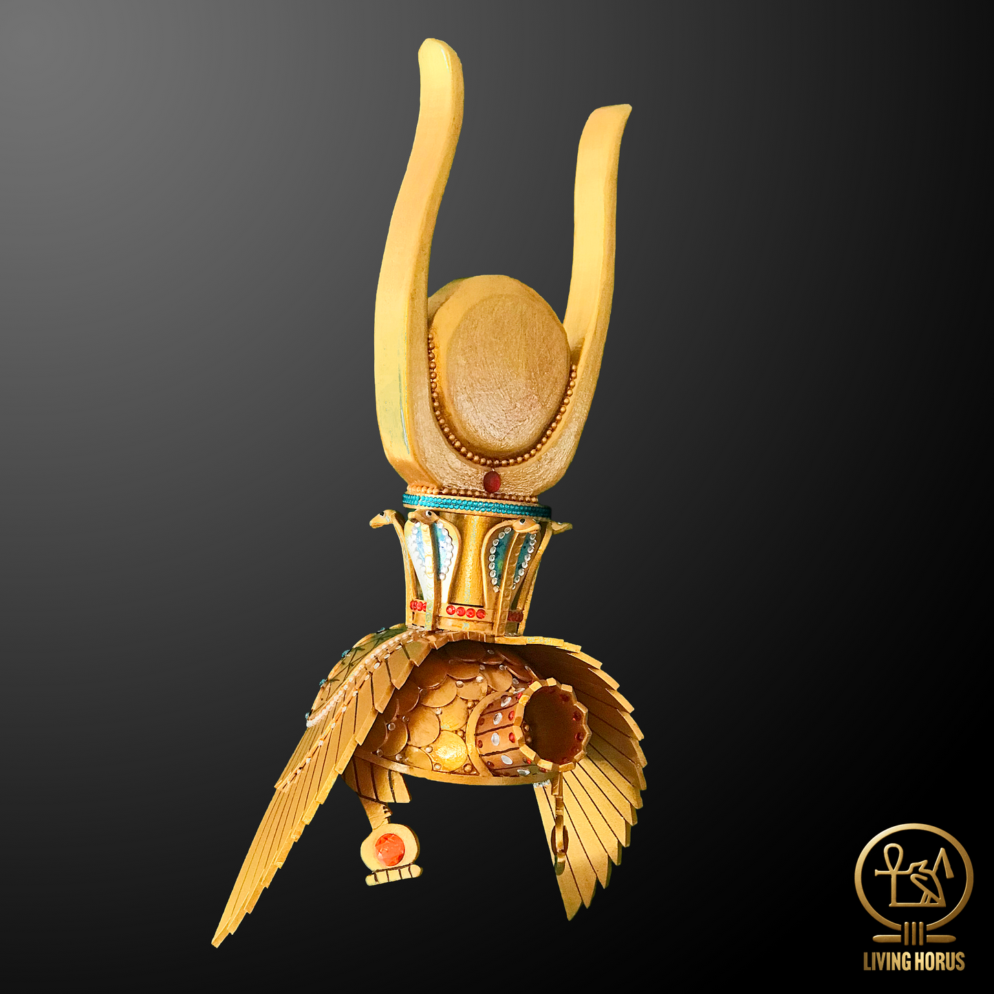 Crown of the Ancient Egyptian Goddess Hathor