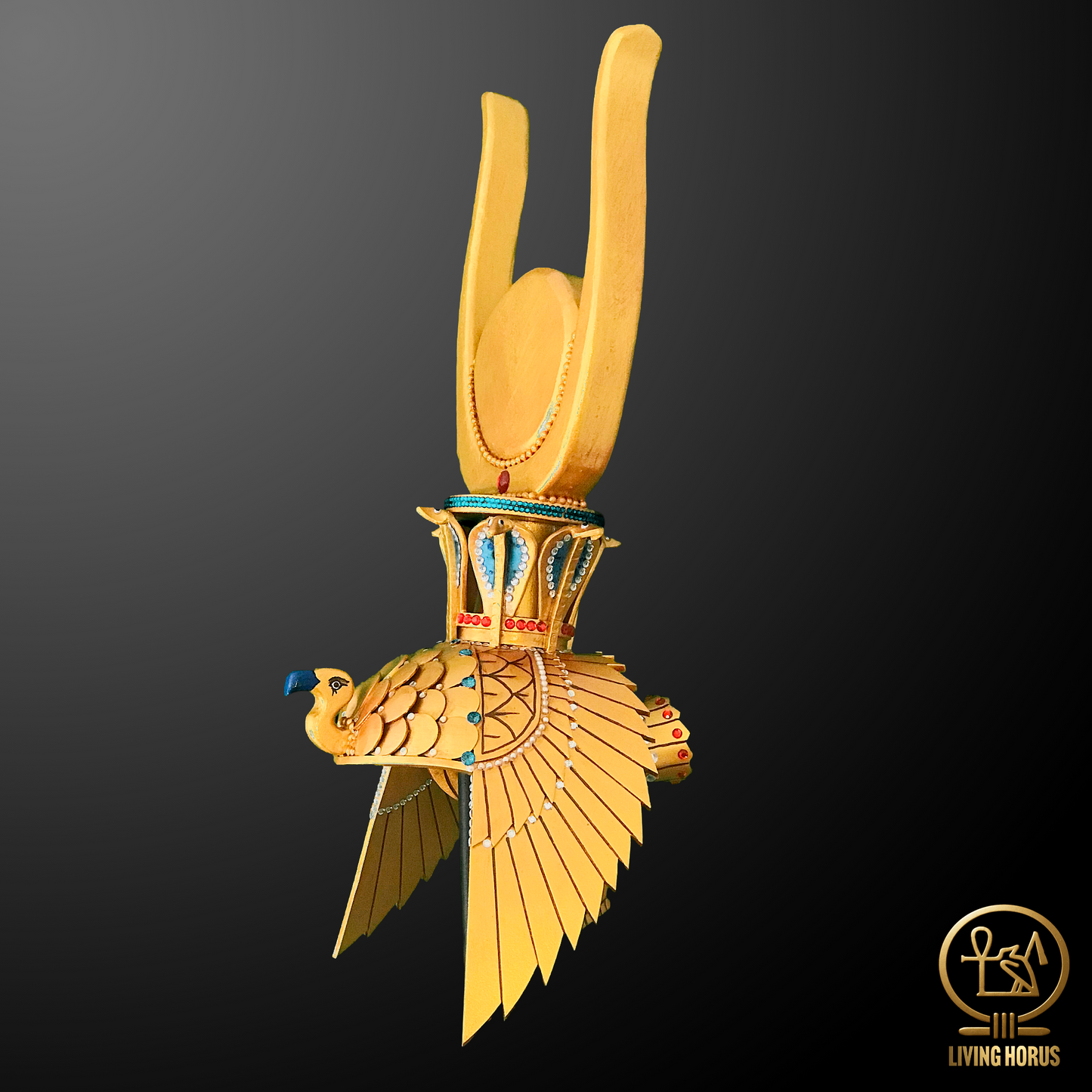 Crown of the Ancient Egyptian Goddess Hathor