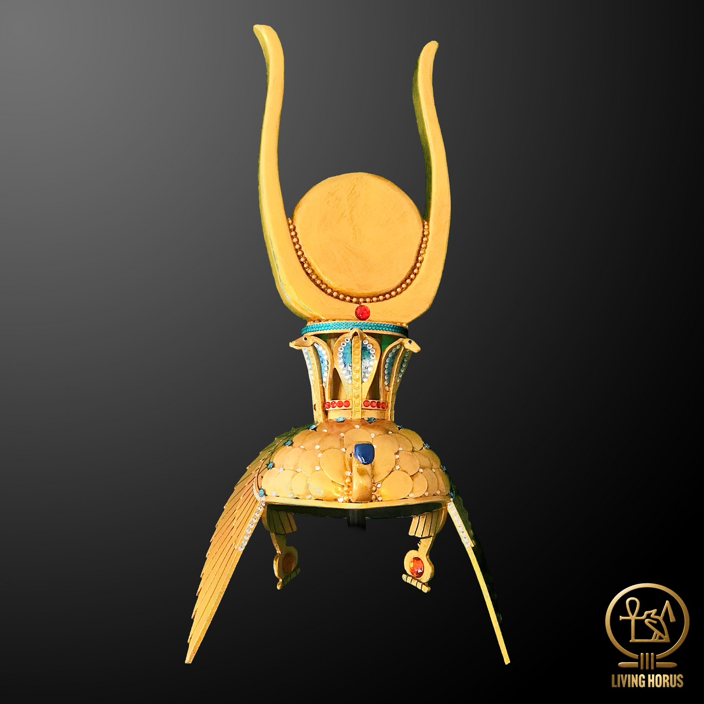 Crown of the Ancient Egyptian Goddess Hathor