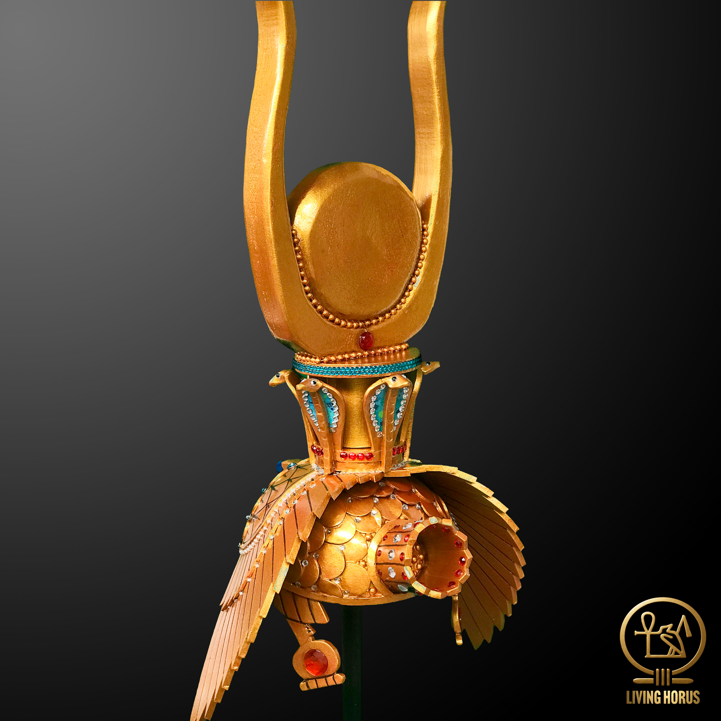 Crown of the Ancient Egyptian Goddess Hathor
