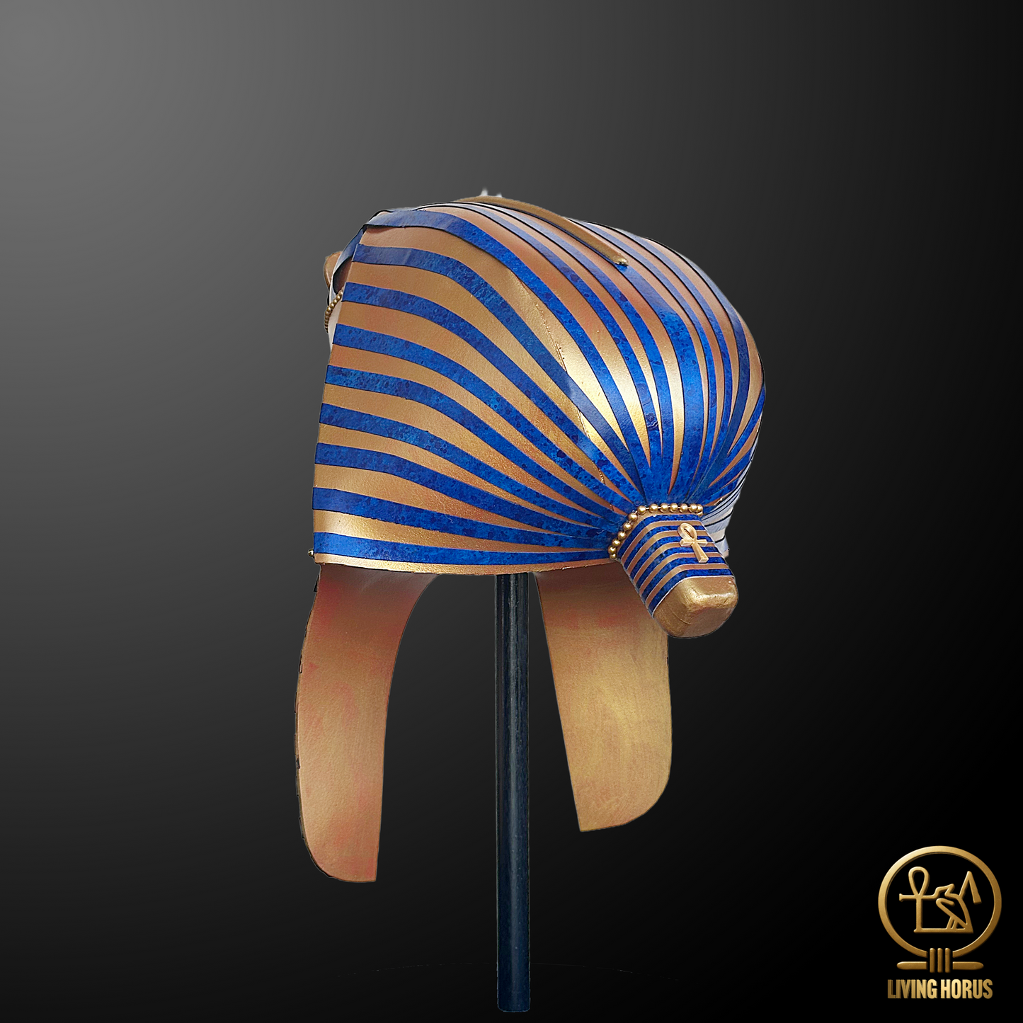 Ancient Egyptian Pharaoh Tutankhamun Crown Replica - Handcrafted Symbol of Royalty
