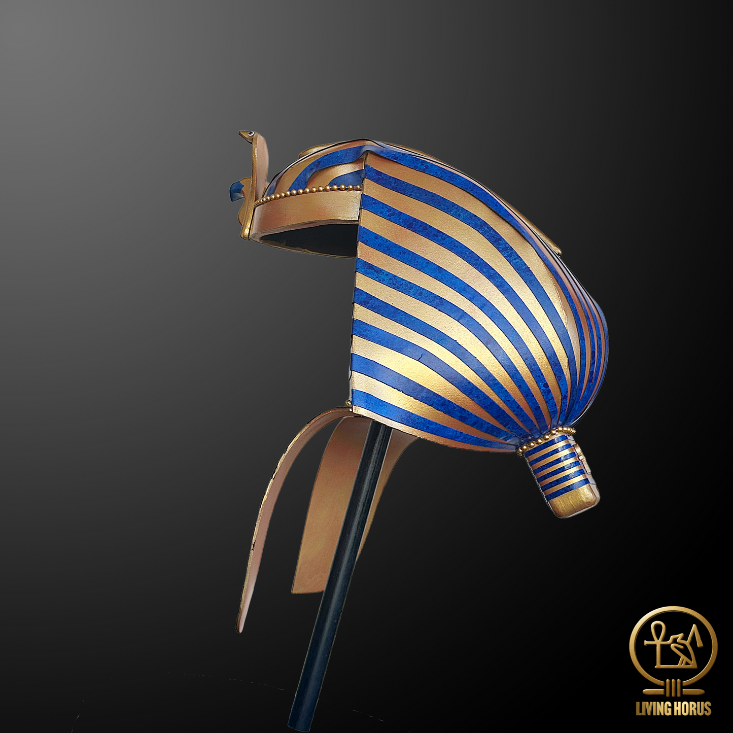 Ancient Egyptian Pharaoh Tutankhamun Crown Replica - Handcrafted Symbol of Royalty