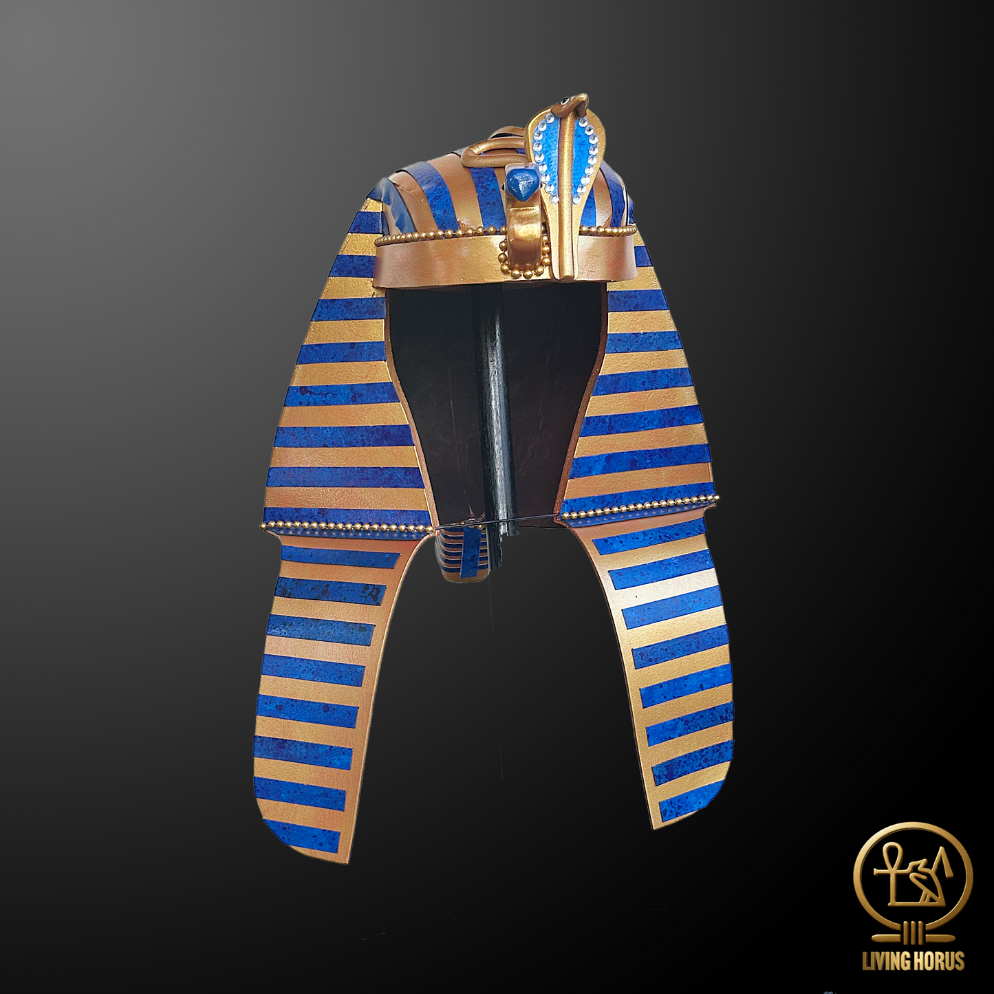 Ancient Egyptian Pharaoh Tutankhamun Crown Replica - Handcrafted Symbol of Royalty