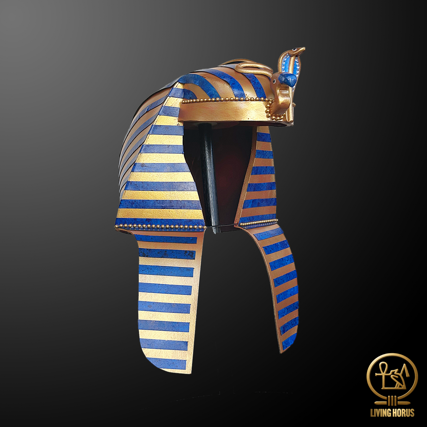 Ancient Egyptian Pharaoh Tutankhamun Crown Replica - Handcrafted Symbol of Royalty