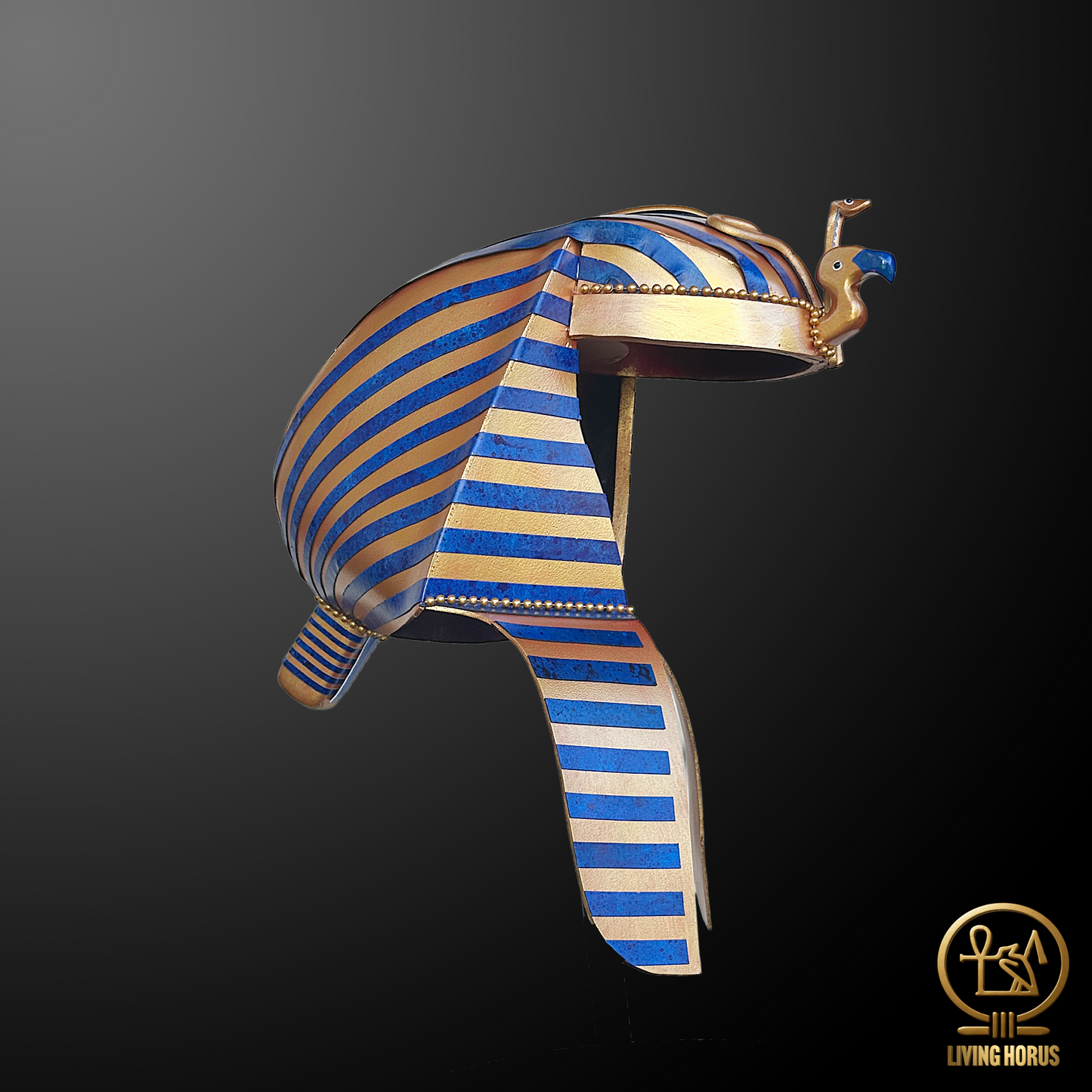 Ancient Egyptian Pharaoh Tutankhamun Crown Replica - Handcrafted Symbol of Royalty