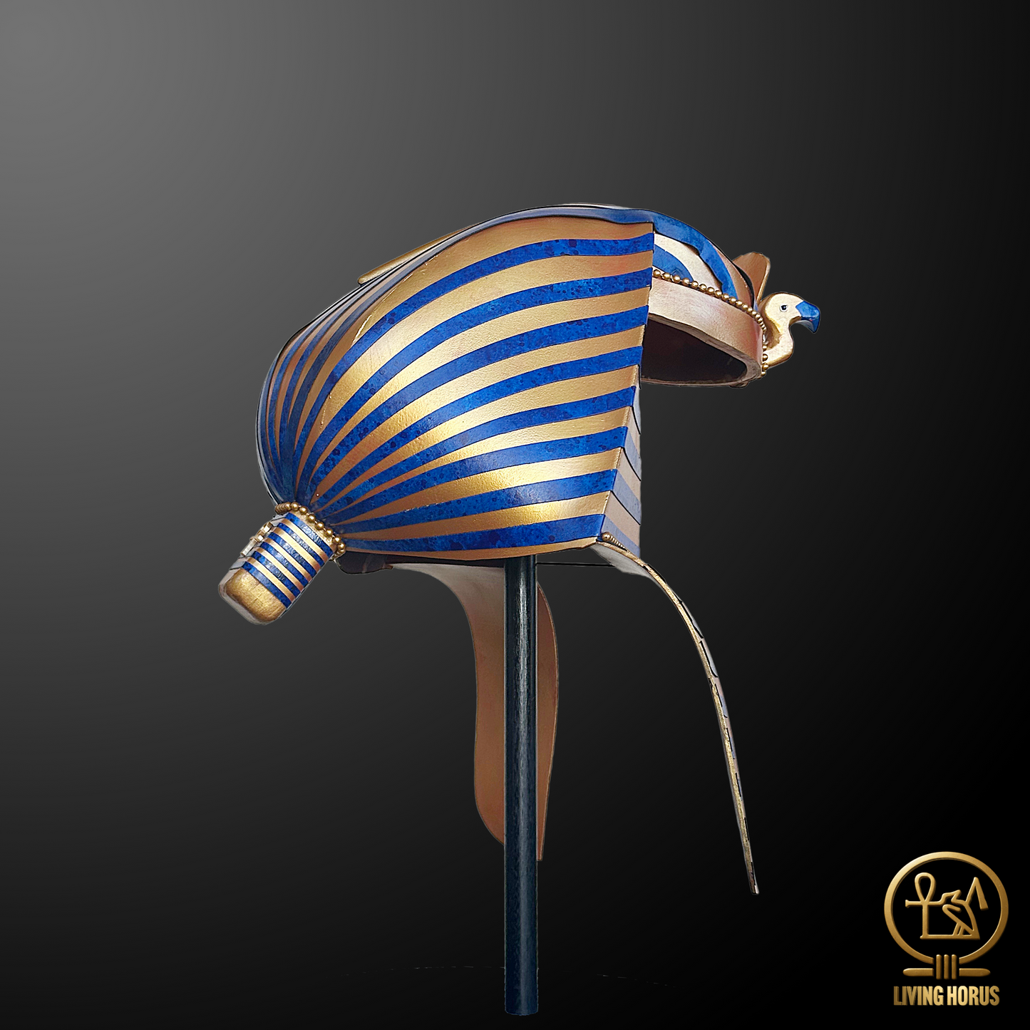 Ancient Egyptian Pharaoh Tutankhamun Crown Replica - Handcrafted Symbol of Royalty