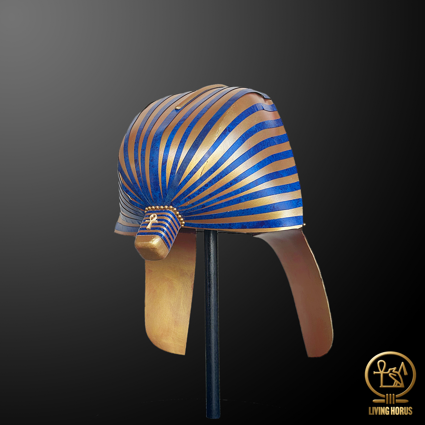 Ancient Egyptian Pharaoh Tutankhamun Crown Replica - Handcrafted Symbol of Royalty