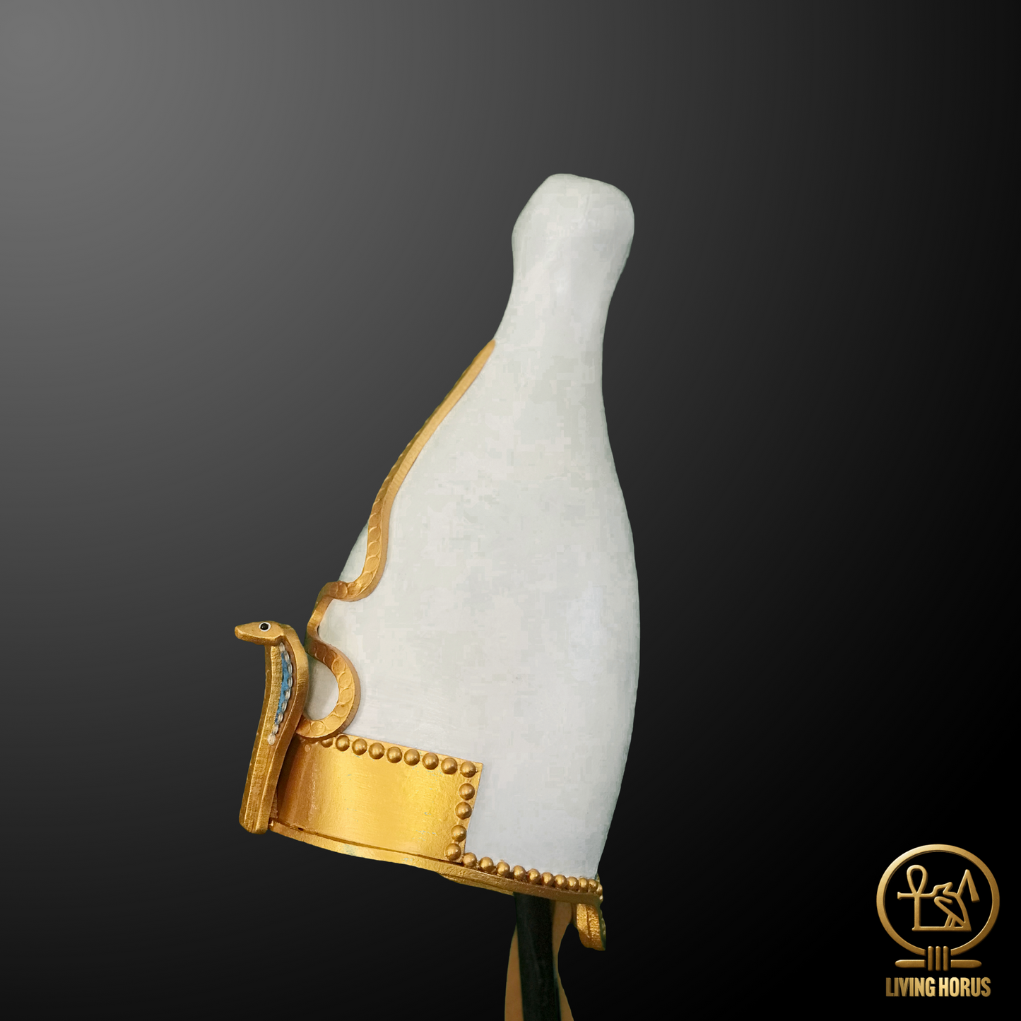 Ancient Egyptian White Crown, Hedjet Crown, Pharaoh Crown