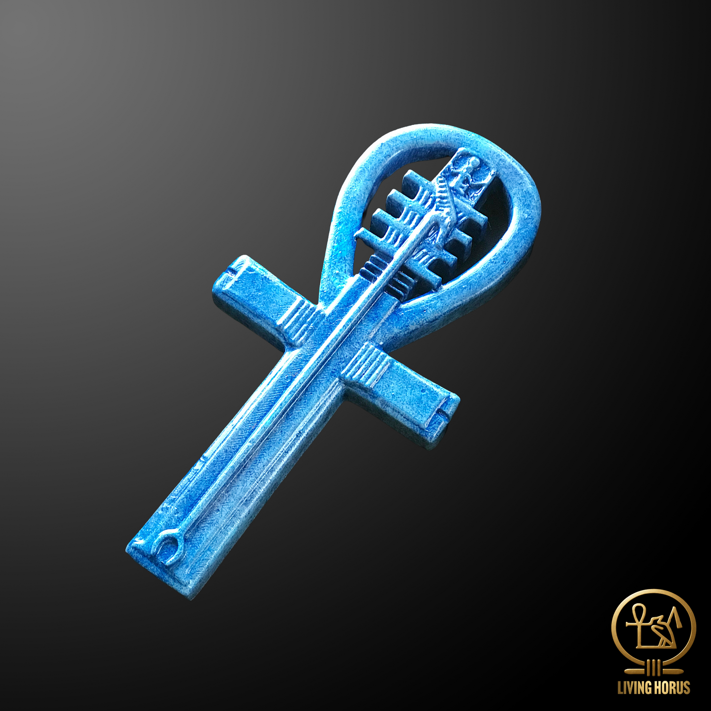 Ancient Egyptian Ankh - Djed - Was Ritual Item, Amulet, Statue