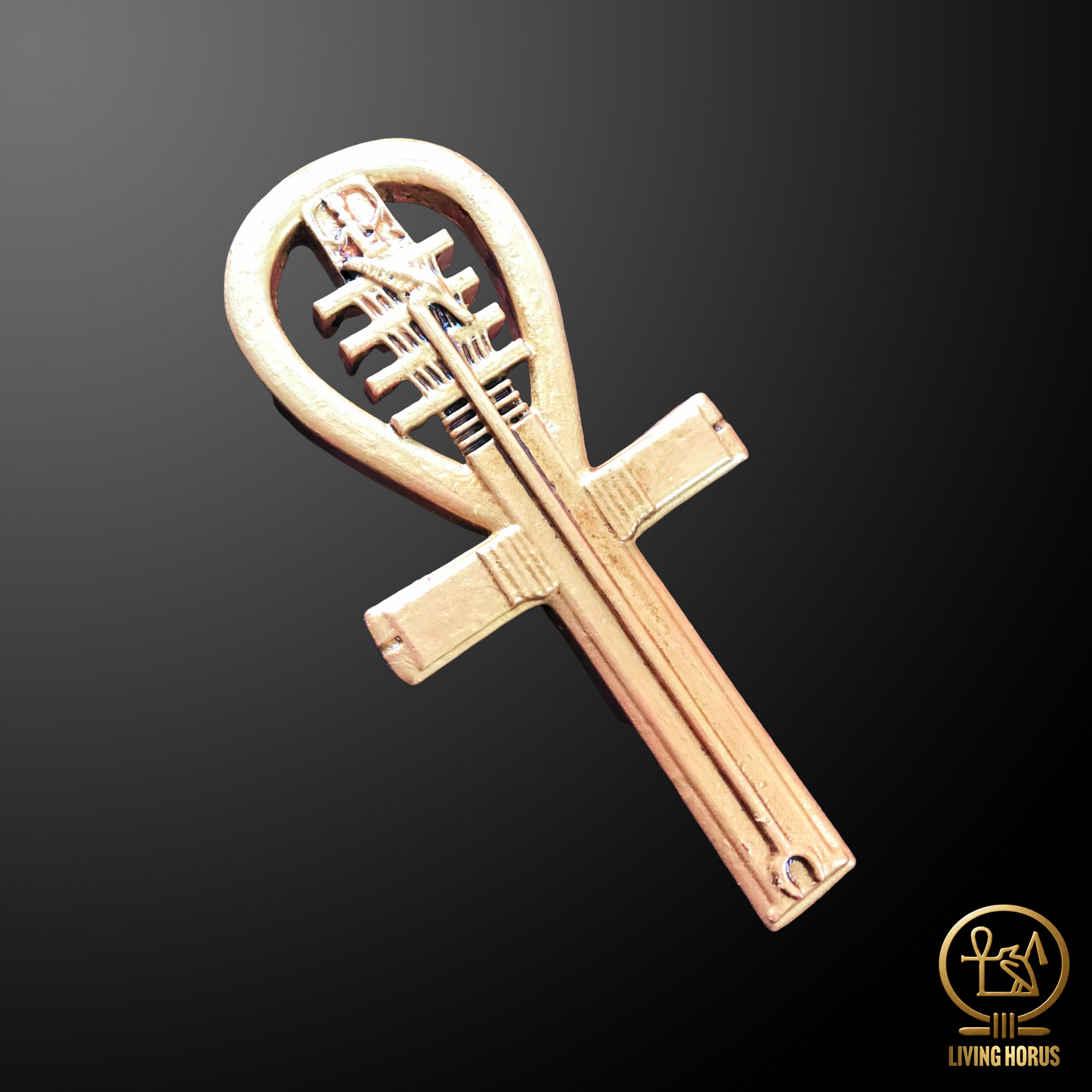 Ancient Egyptian Ankh - Djed - Was Ritual Item, Amulet, Statue