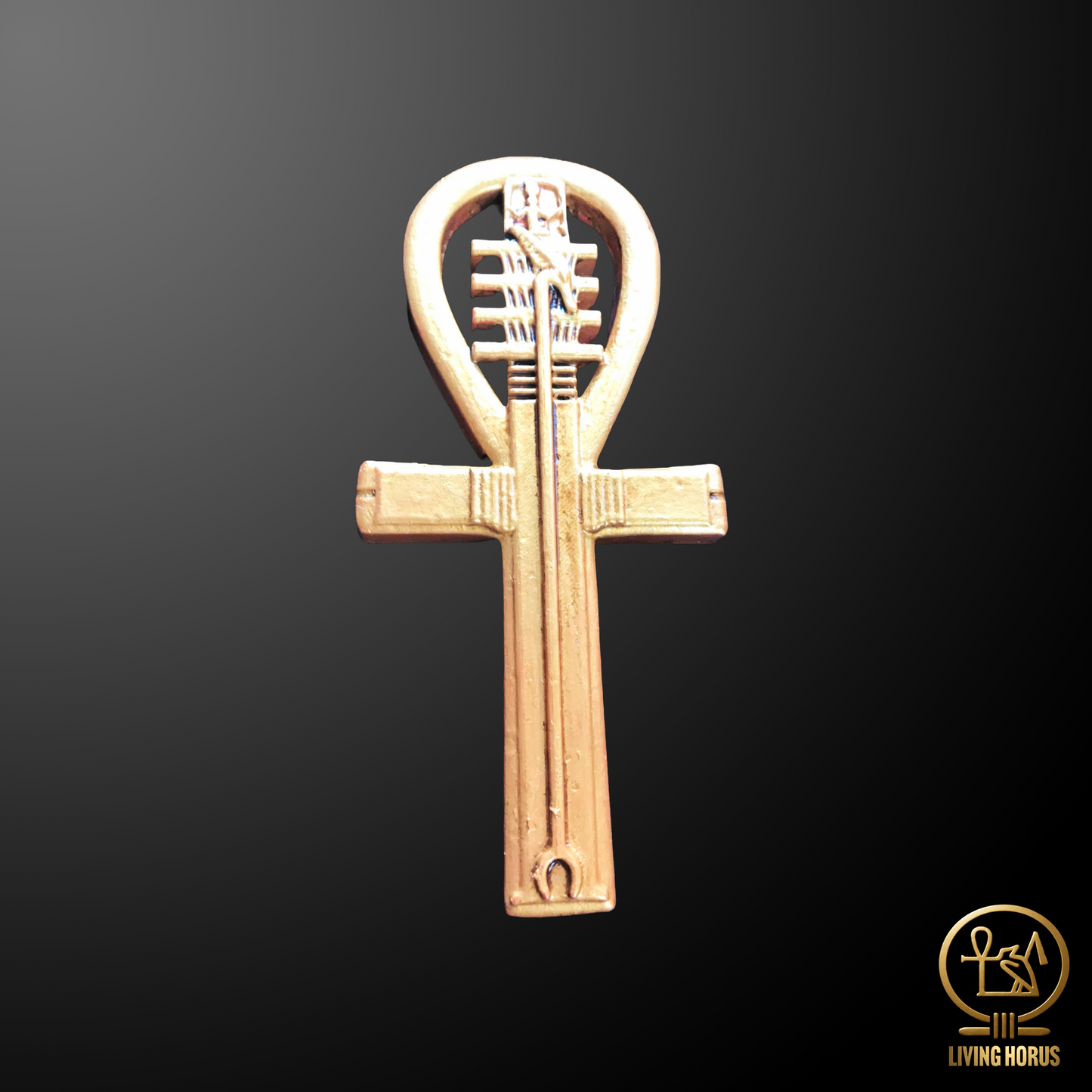 Ancient Egyptian Ankh - Djed - Was Ritual Item, Amulet, Statue