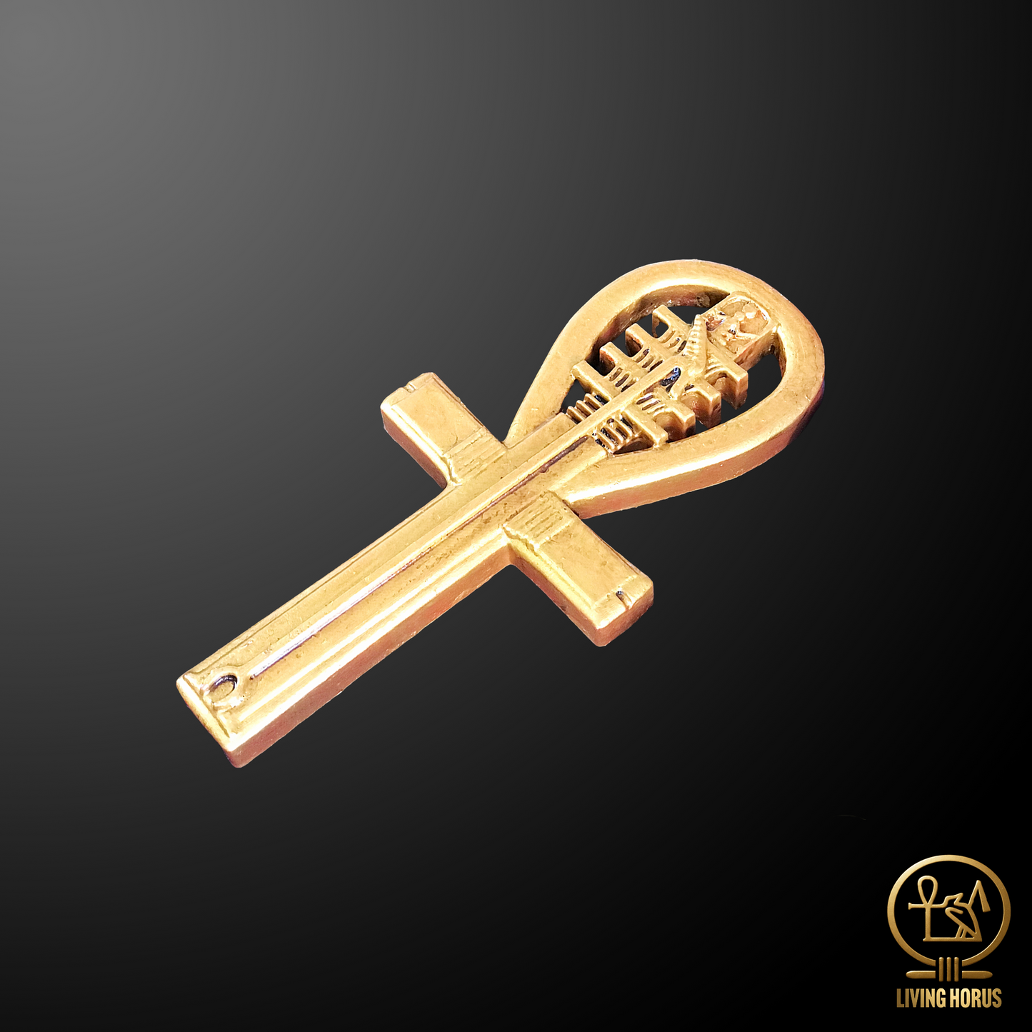 Ancient Egyptian Ankh - Djed - Was Ritual Item, Amulet, Statue