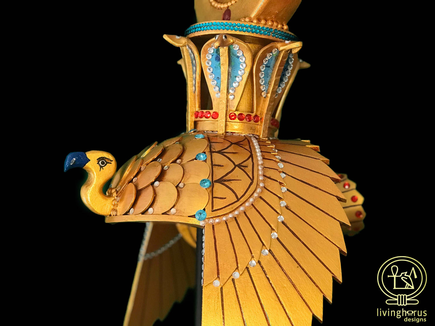 Crown of the Ancient Egyptian Goddess Hathor