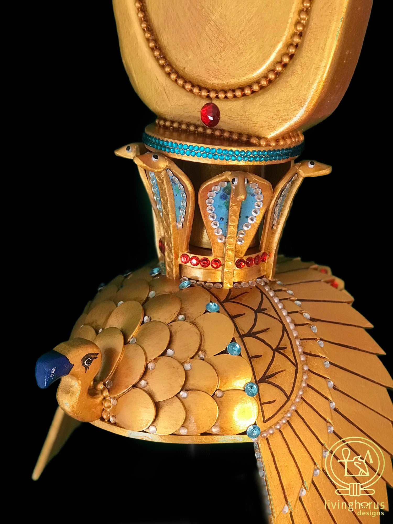 Crown of the Ancient Egyptian Goddess Hathor