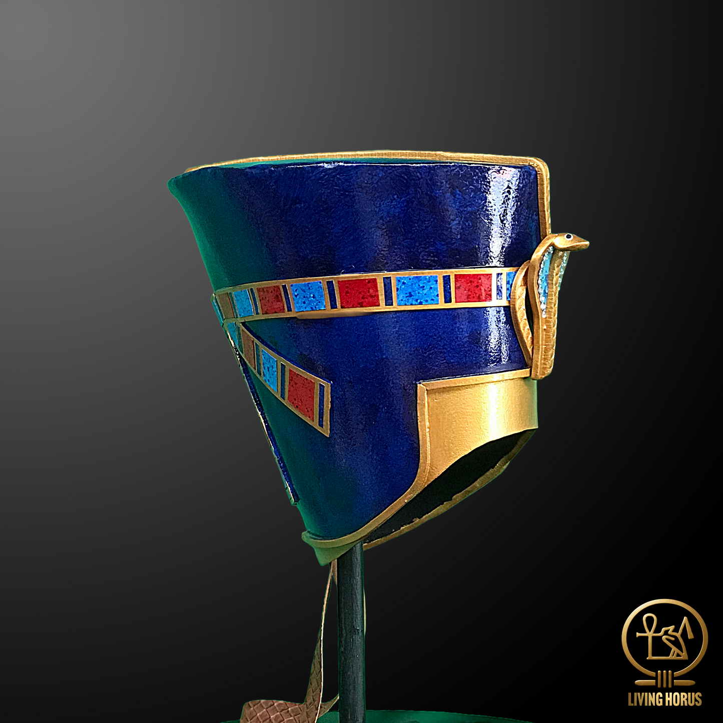 Ancient Egyptian Queen Nefertiti Crown, Headdress