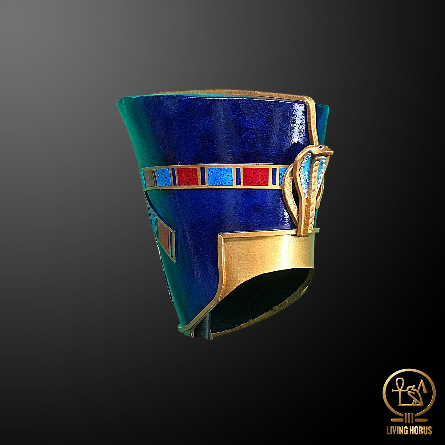 Ancient Egyptian Queen Nefertiti Crown, Headdress