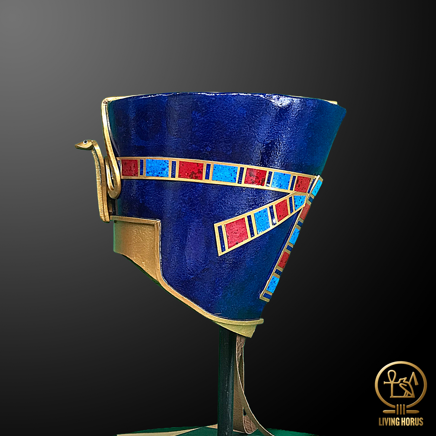 Ancient Egyptian Queen Nefertiti Crown, Headdress