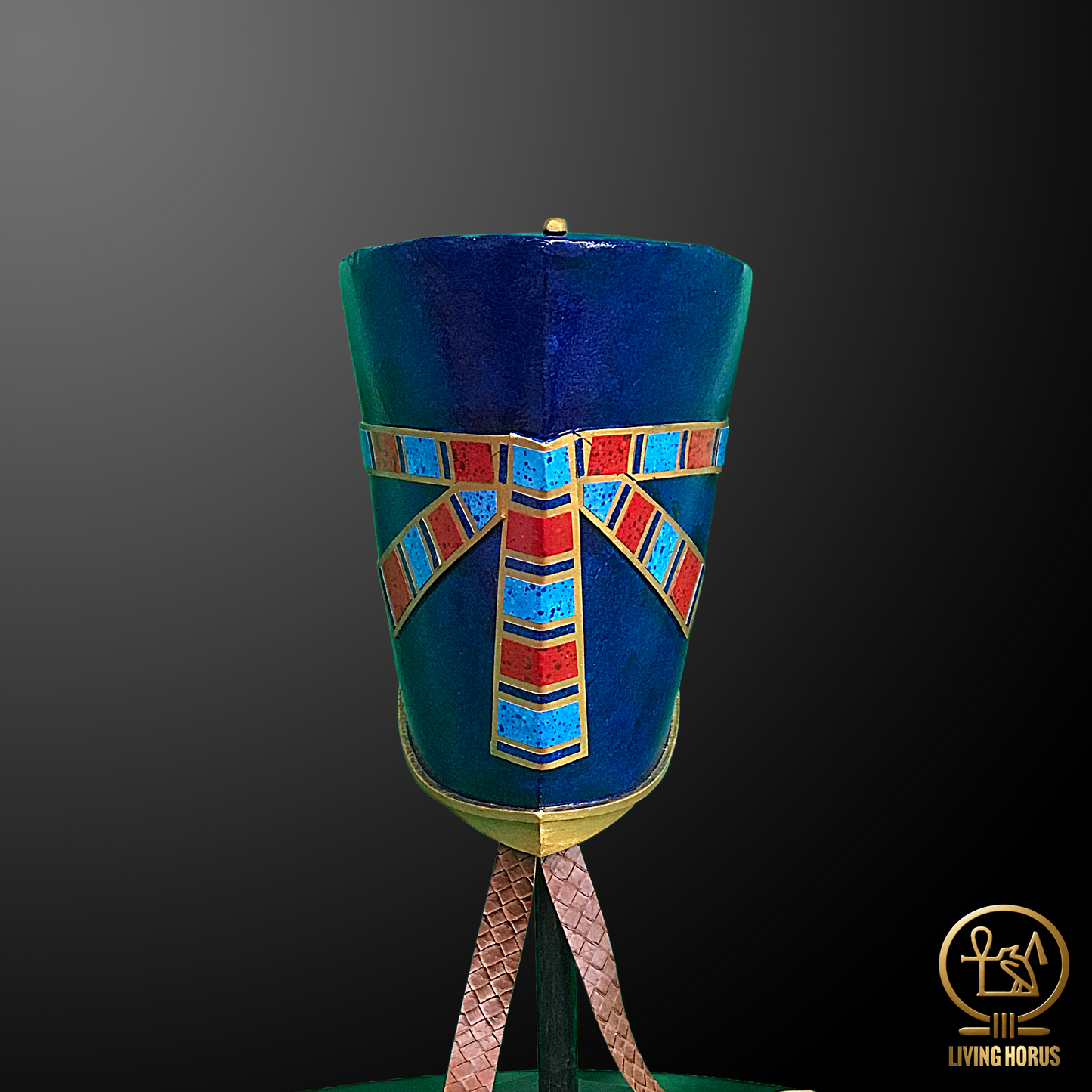 Ancient Egyptian Queen Nefertiti Crown, Headdress