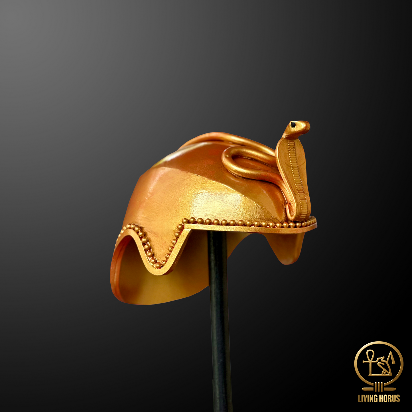 Ancient Egyptian Pharaoh & Priest Skull Cap | Handcrafted EVA Foam Cosplay Crown