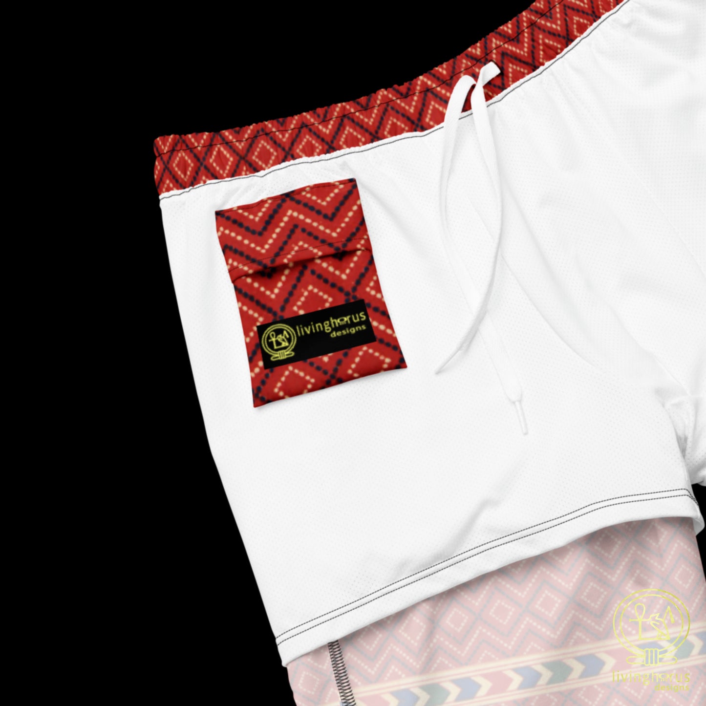 Egyptian Terracotta Swim Trunks