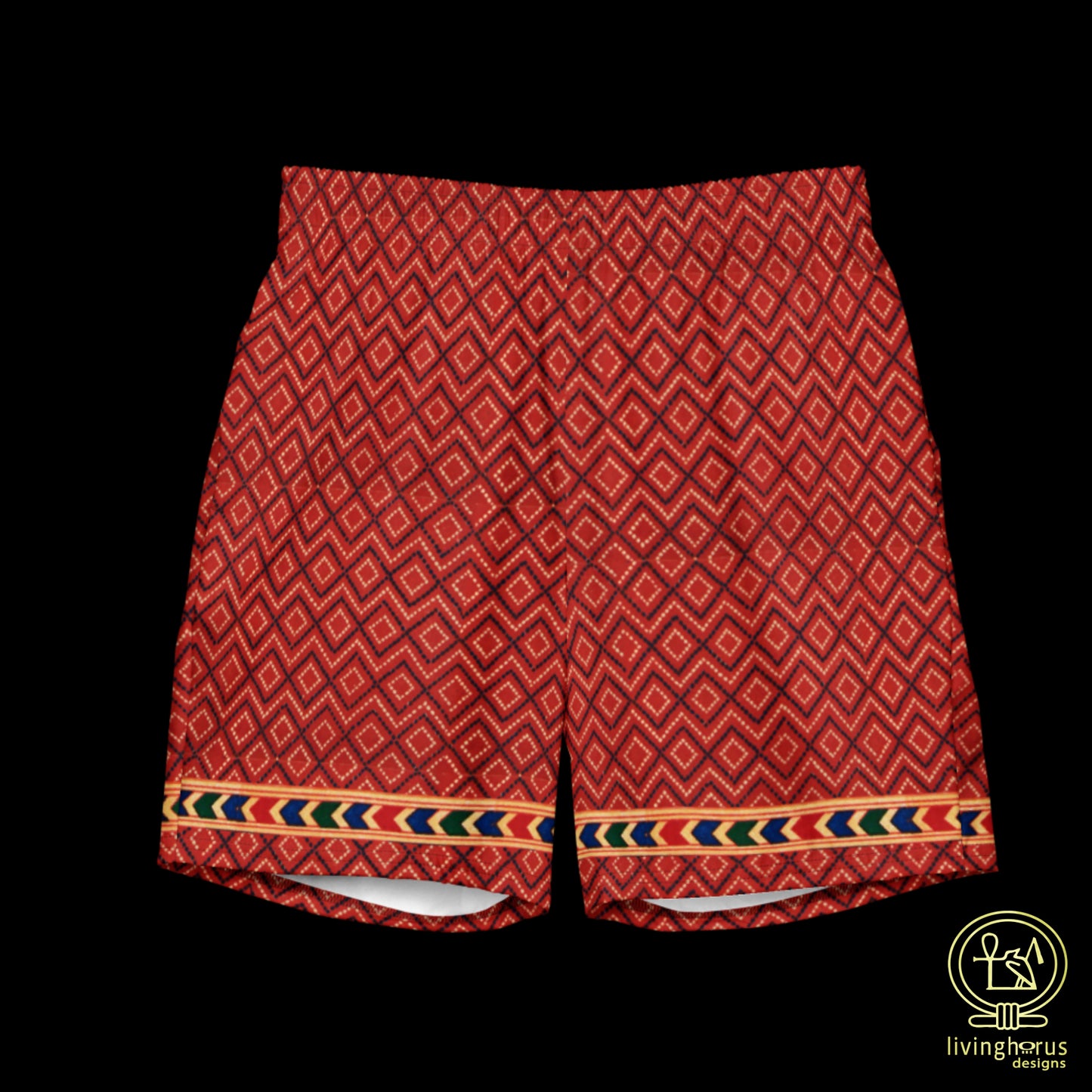 Egyptian Terracotta Swim Trunks