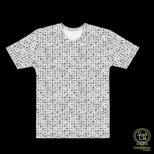 White Hieroglyph T-Shirt