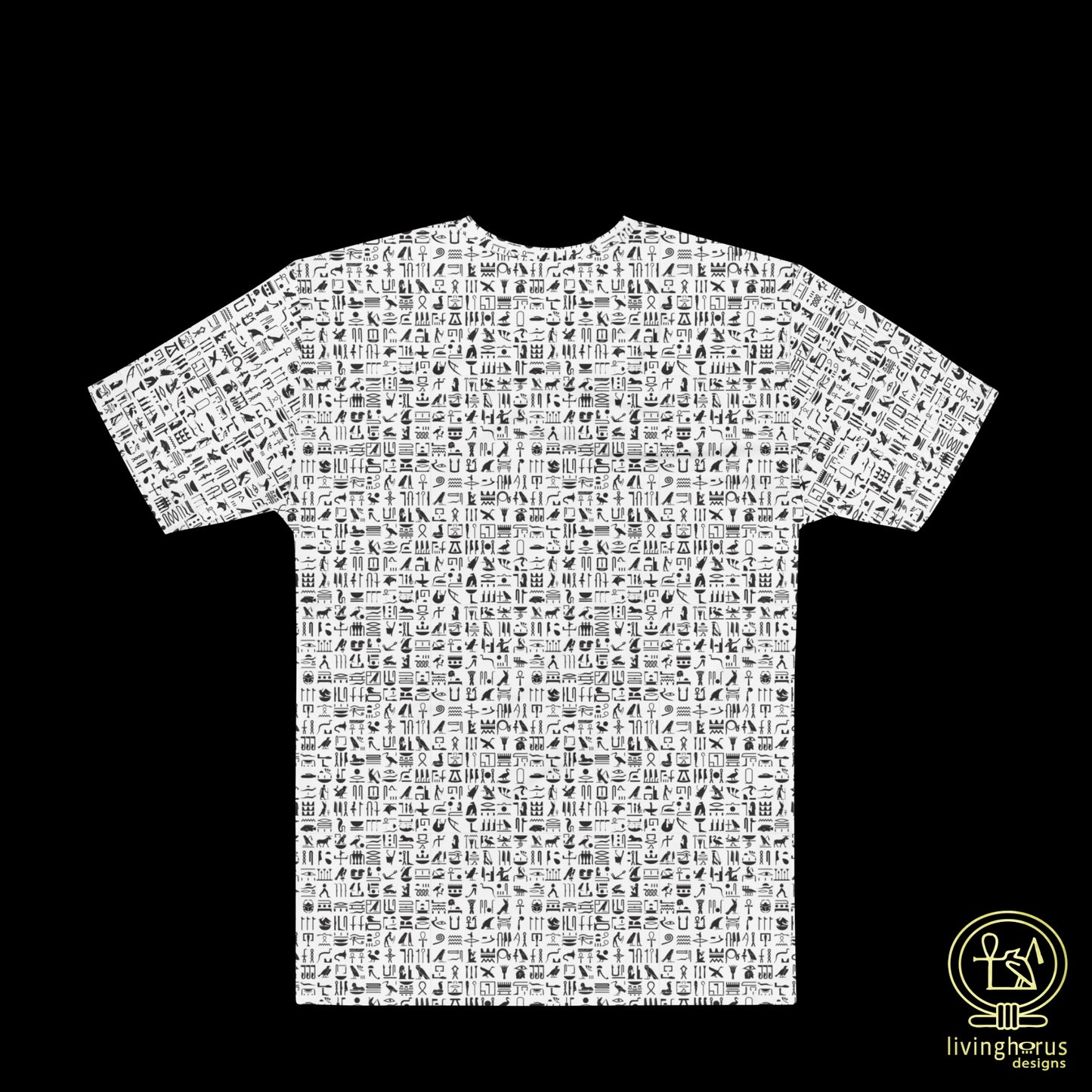 White Hieroglyph T-Shirt