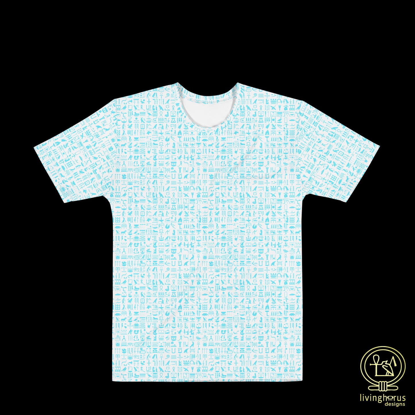 Blue Hieroglyph T-Shirt