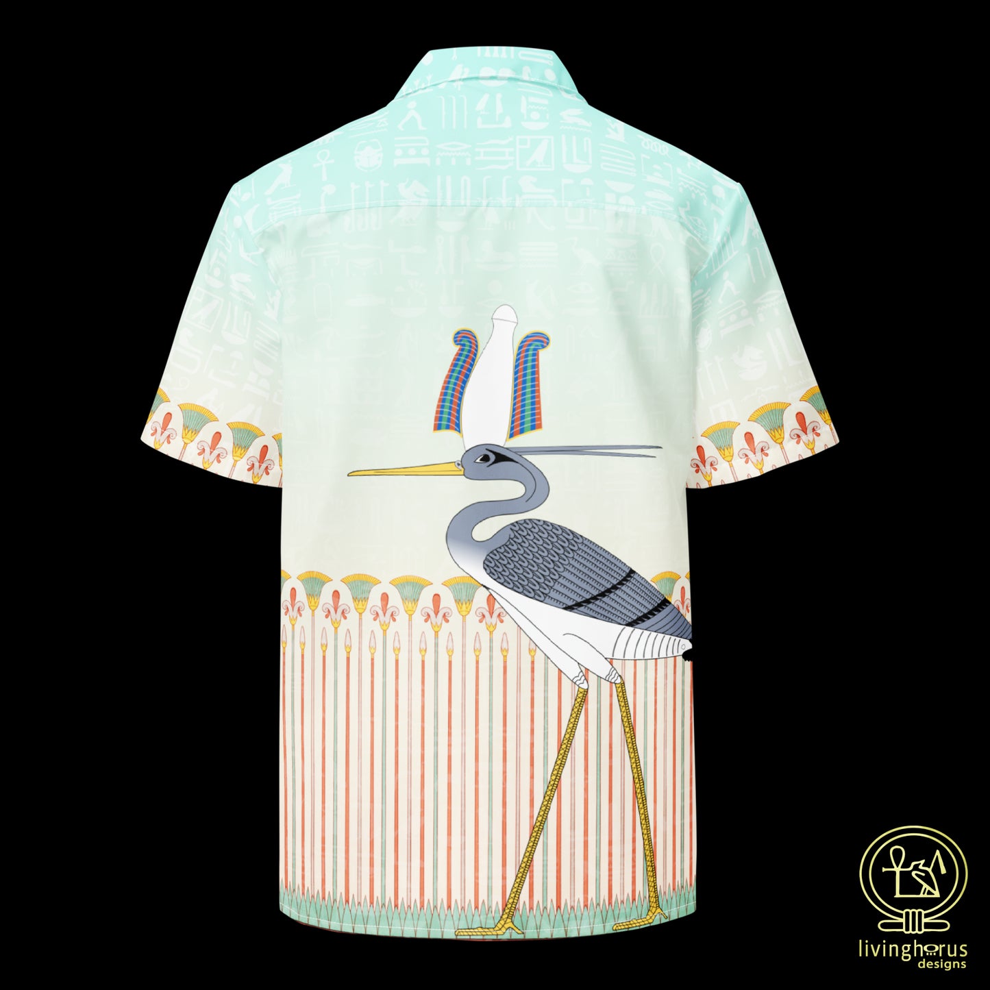 Egyptian Phoenix / Bennu Bird Hawaiian Shirt