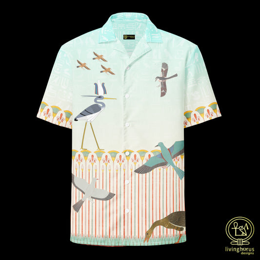 Egyptian Phoenix / Bennu Bird Hawaiian Shirt