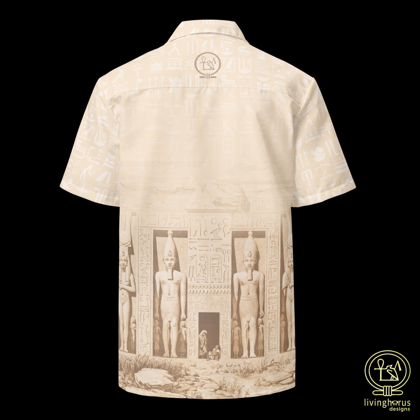 Egyptian Temple - Abu Simbel Nefertari Hawaiian Shirt